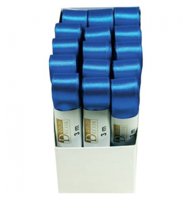 Doppelsatinband 1172015341503, 15mm x 3m, kornblau