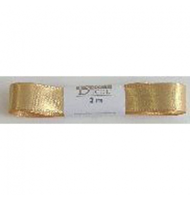 Doppelsatinband 1172015151503, 15mm x 3m, gold