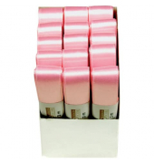 Doppelsatinband 1172025211503, 25mm x 3m, rosa