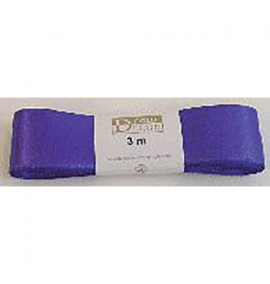 Doppelsatinband 1172025601503, 25mm x 3m, violett