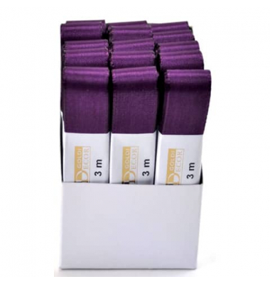 Taftband 14450256011503, 25mm x 3m, lila