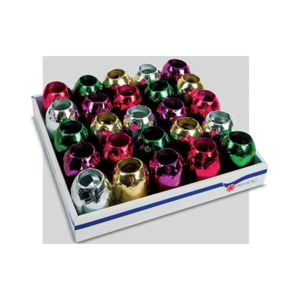 25 Stück Präsent Eiknäuel 412-099, uni, 10mm x 30m, farbig sortiert 4009236043443 Head 30 Meter