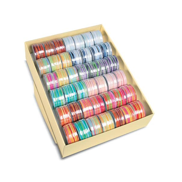 42 Stück Präsent 1256-099 10m Bast Raffia Multi sort. 4009236051554 HEAD 10 Meter