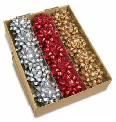 719 30-099 D8cm sort. Weihn. Rosette Metallic matt 719 30-099 D8cm sort. Weihn. Rosette Metallic matt