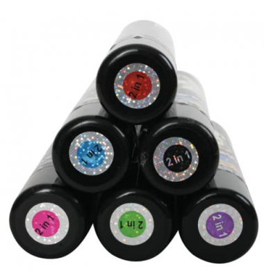 FRIES 30300 100ml Haarspray Duo Glitter+Color sort.
