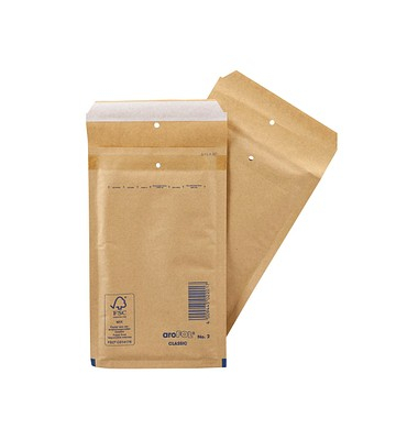 2FVAF000062 Gr.2 Luftpolstertasche braun 140x225