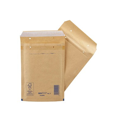 Luftpolstertaschen Classic 3/C, 2FVAF000063, innen 170x225mm, braun
