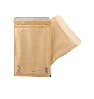 Luftpolstertasche braun 250x350