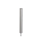 TSS Säule mit Bohrschraubbef. silber 545mm D:51mm