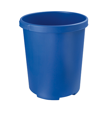 Papierkorb Klassik XXL 1836-14, 50 Liter, rund, blau