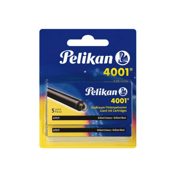 8 Stück Pelikan 330860 GTP/5/2/B Bk2Sc Tintenpatrone Großraum br.schw 4012700330864 Pelikan 10 Stück