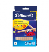 Farbstifte-Set dicke Buntstifte, 700047, farbig sortiert, dreikant, ergonomisch, Packung