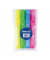Textmarker 438, 918433, Set, 4-farbig sortiert neon, 2-5mm Keilspitze