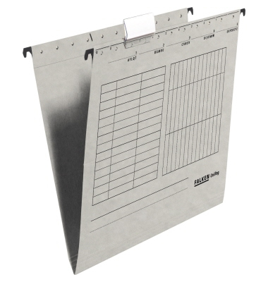 H&auml;ngemappen UNIREG grau Karton 34,7x26cm (BxH) A4 80004427