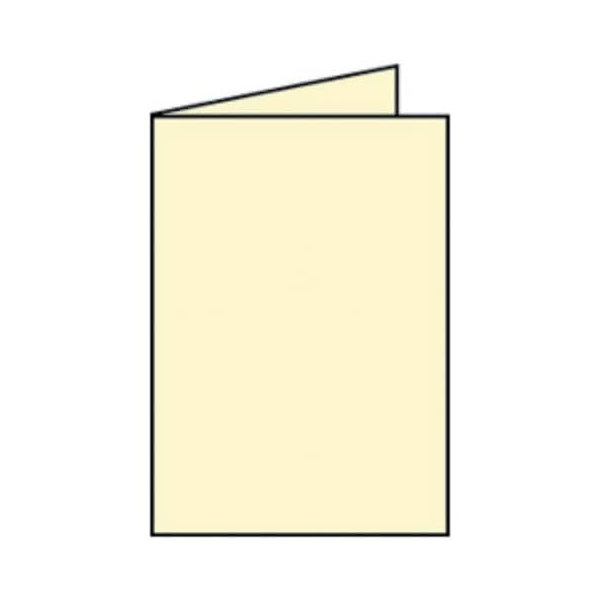 50 Stück Rössler Blanko-Grußkarten Faltkarte 16401008 A5 148mm x 210mm (BxH) 220g chamois 4014969044339 Rössler