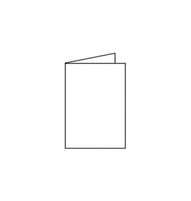 Blanko-Gru&szlig;karten Faltkarte 16401009 A5 148mm x 210mm (BxH) 220g ohne wei&szlig;