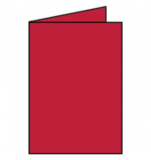 Blanko-Grußkarten Faltkarte 16401036 A5 148mm x 210mm (BxH) 220g rot