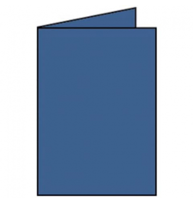 Blanko-Grußkarten Faltkarte 16401090 A5 148mm x 210mm (BxH) 220g jeans