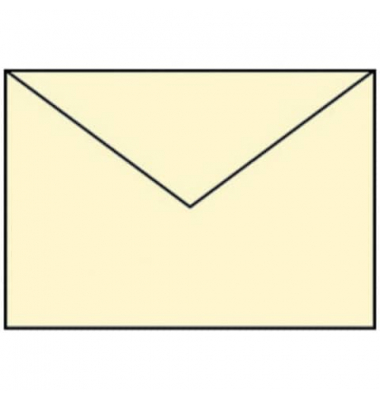 Designbriefumschlag Paperado 16401108, C5, nassklebend, 100g, chamois gerippt