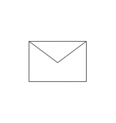 Designbriefumschlag Paperado 16401109, C5, nassklebend, 100g, weiß