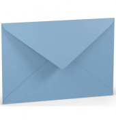 Designbriefumschlag Paperado 16401135, C5, nassklebend, 100g, dunkelblau gerippt