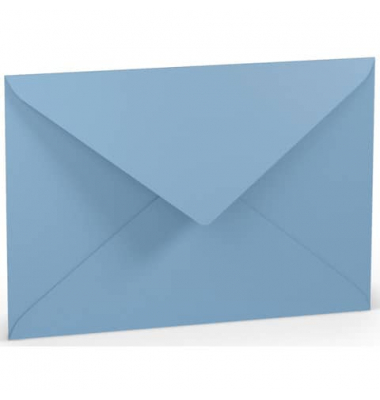 Designbriefumschlag Paperado 16401135, C5, nassklebend, 100g, dunkelblau gerippt