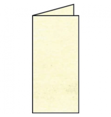 Blanko-Grußkarten Faltkarte 16400306 DIN lang hoch doppelt 100mm x 210mm (BxH) 220g chamois marmora