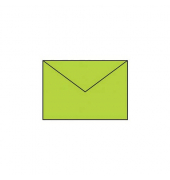 Designbriefumschlag Paperado 16401122, C5, nassklebend, 100g, maigrün gerippt