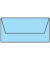Designbriefumschlag Paperado 164002124, Din Lang, nassklebend, 100g, aqua gerippt