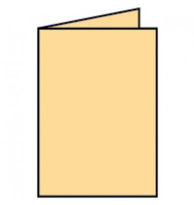 Blanko-Grußkarten Faltkarte 164006122 A5 105mm x 148mm (BxH) 220g melon