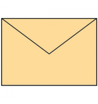 Designbriefumschlag Paperado 164011122, C5, nassklebend, 100g, melon gerippt