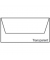 Designbriefumschlag Paperado 164002142, Din Lang, nassklebend, 100g, transparent weiß