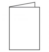 Blanko-Grußkarten Faltkarte 16401909 DIN B6  Hoch doppelt 120mm x 169mm (BxH) 240g weiß