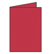 Blanko-Grußkarten Faltkarte 16401936 DIN B6  Hoch doppelt 120mm x 169mm (BxH) 240g rot
