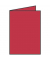 Blanko-Grußkarten Faltkarte 16401936 DIN B6  Hoch doppelt 120mm x 169mm (BxH) 240g rot