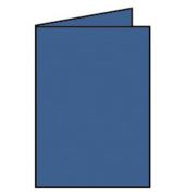Blanko-Gru&szlig;karten Faltkarte 16401990 DIN B6  Hoch doppelt 12cm x 169mm (BxH) 240g jeans