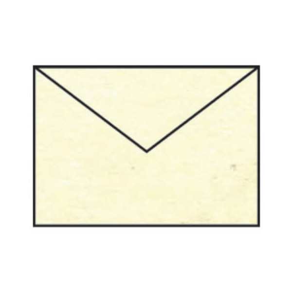 50 Stück Rössler Designbriefumschlag Paperado 16402006, B6, nassklebend, 100g, chamois marmora 4014969227299 Rössler