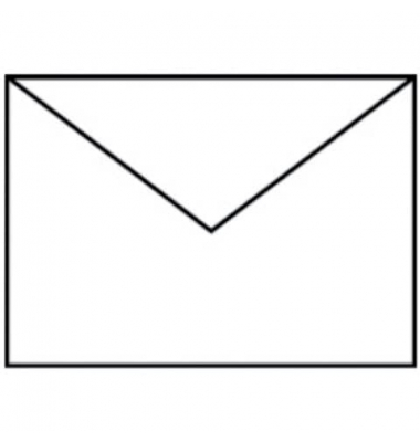 Designbriefumschlag 16402009, B6, nassklebend, 100g, weiß