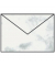 Designbriefumschlag Paperado 16402014, B6, nassklebend, 100g, grau marmora