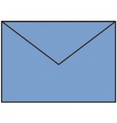 Designbriefumschlag Paperado 16402035, B6, nassklebend, 100g, dunkelblau gerippt