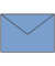 Designbriefumschlag Paperado 16402035, B6, nassklebend, 100g, dunkelblau gerippt