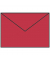 Designbriefumschlag Paperado 16402036, B6, nassklebend, 100g, rot matt