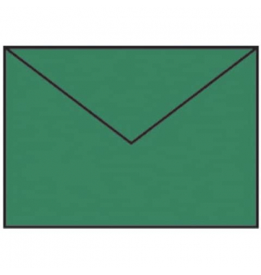 Designbriefumschlag Paperado 16402097, B6, nassklebend, 100g, tannengrün