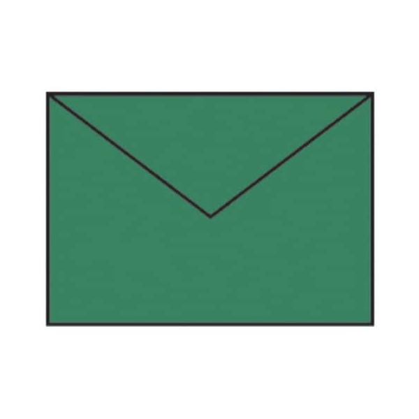 50 Stück Rössler Designbriefumschlag Paperado 16402097, B6, nassklebend, 100g, tannengrün 4014969227718 Rössler