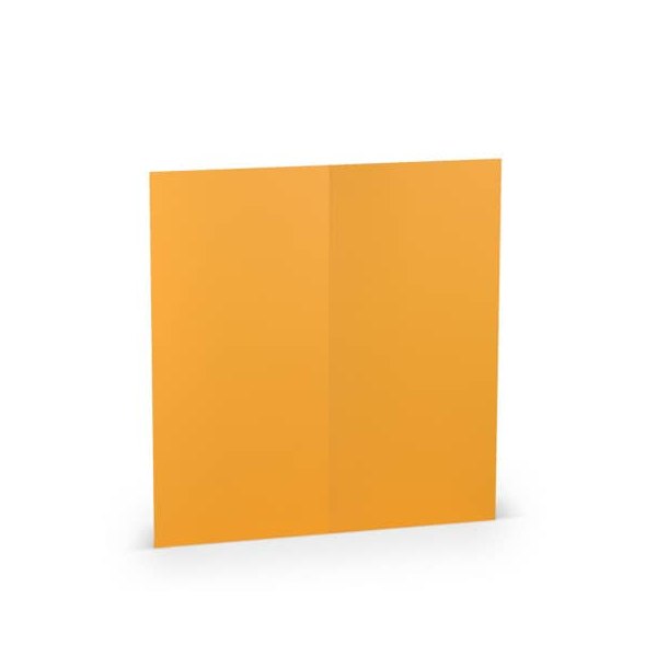 100 Stück Rössler Blanko-Grußkarten 16406943 DIN lang 100mm x 210mm (BxH) 220g ocker gerippt 4014969240342 Rössler