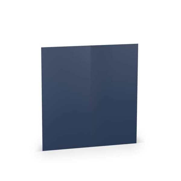 100 Stück Rössler Blanko-Grußkarten 16406990 DIN lang 100mm x 210mm (BxH) 220g jeans gerippt 4014969240427 Rössler
