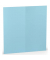 Blanko-Grußkarten 164069124 DIN lang 100mm x 210mm (BxH) 220g aquablau