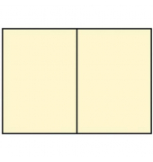 Blanko-Grußkarten Faltkarte planliegend 16407008 A5 105mm x 149mm (BxH) 220g chamois