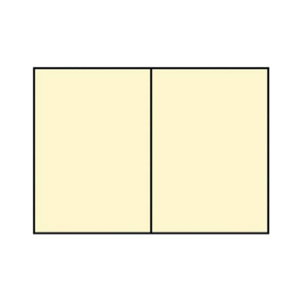 100 Stück Rössler Blanko-Grußkarten Faltkarte planliegend 16407008 A5 105mm x 149mm (BxH) 220g chamois 4014969240632 Rössler