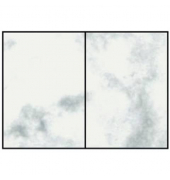 Blanko-Grußkarten Faltkarte planliegend 16407014 A5 105mm x 148mm (BxH) 220g grau marmora
